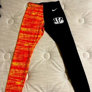 Bengals leggings. Original bought from the NFL store.